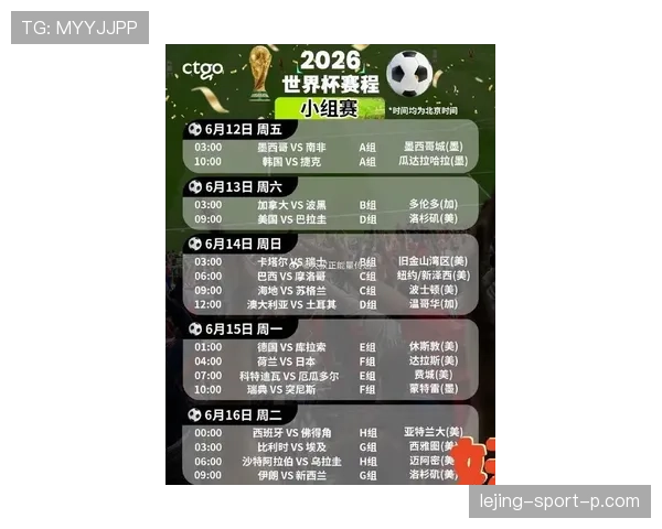韩国队2026世界杯赛程预测：小组赛对手与出线前景分析